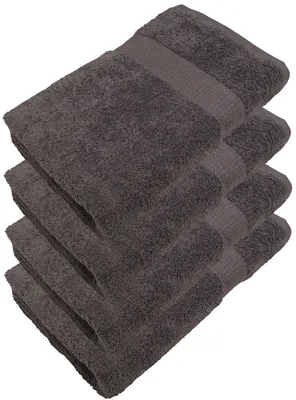 Produktbild von 4er Pack Handtücher 50 x 100 cmMIA-A00-HAT-50x100-ANTHRAZIT-4