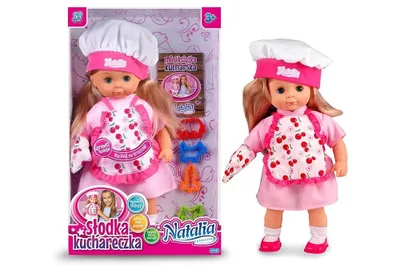Produktbild von Lalka Natalia Słodka Kuchareczka z akcesoriami kuchennymi