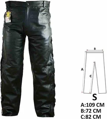Zdjęcie produktu dla Spodnie Motocyklowe Skórzane Nal-692 S