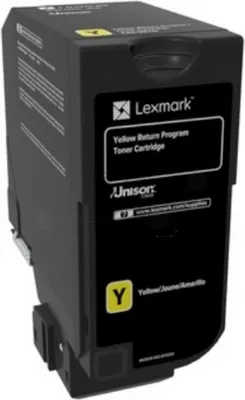 Produktbild von Lexmark - Gelb - original - Tonerpatrone LRP - für Lexmark CS720de, CS720dte, CS725de, CS725dte, CX725de, CX725dhe, CX725dthe