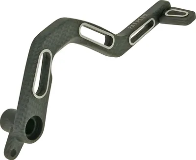 Image de Pédale de frein aluminium look carbone pour Derbi Senda DRD, SM, X