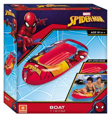 Immagine prodotto di Gommone Mondo spiderman, 112 cm