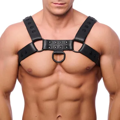 Immagine prodotto di Cinghia in pelle con fibbia nera-S/M