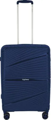 Zdjęcie produktu dla Walizka podróżna HIGHBURY Helios HBY-0175/3-M PP - niebieska