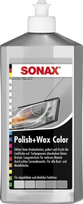 Produktbild von Sonax Polish und Wax Color NanoPro Politur silber und grau 500ml