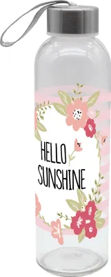Produktbild von Trinkflasche Hello Sunshine Glas 500ml