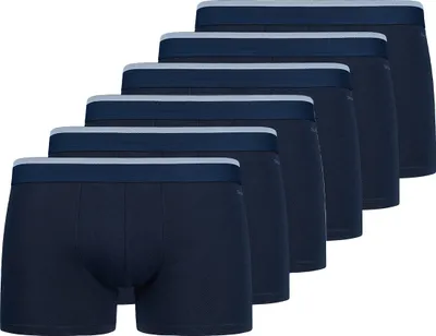 Produktbild von Skiny 6er Pack Basic Retro Short / Pant Körpernah geschnittene Pants, Hoher Tragekomfort, Mit kleinem Markenschriftzug