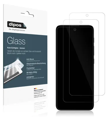 Obrázok produktu pre 2x ochranná fólia pre Motorola Moto E40 - Anti-Shock 9H Film dipos Glass Plastic Glass