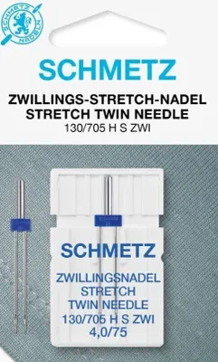 Zdjęcie produktu dla SCHMETZ 130/705 H-S ZWI № 75/4 Stretch Twin Needle 53001066