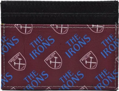 Produktbild von West Ham United FC - Wappen-Brieftasche für Karten BS6147 (Einheitsgröße) (Braun)