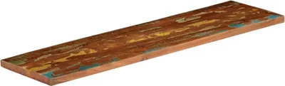 Zdjęcie produktu dla vidaXL Blat 110x20x3,8 cm prostokątny z litego starego drewna