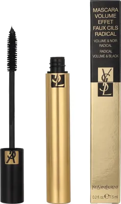 Produktbild von Yves Saint Laurent Mascara Volume Effet Faux Cils Radical, Schwarz, Black Over Black, Verlängerung, Volumengebend, Frauen, Arganöl, AQUA / WATER, PARAFFIN, STEARIC ACID, COPERNICIA CERIFERA CERA / CARNAUBA WAX, PALMITIC ACID,...