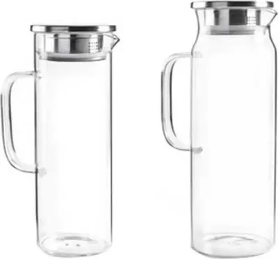 Productafbeelding van Karafa Ibili, gemaakt van borosilicaatglas, 9x28 cm, inhoud 1,5 liter, transparant