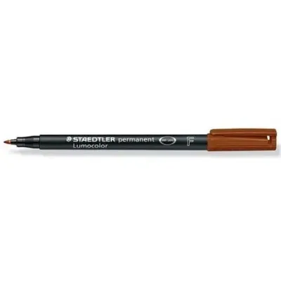 Zdjęcie produktu dla STAEDTLER® 318-7 Folienstift Lumocolor perm F braun
