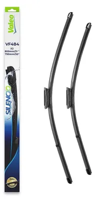 Produktbild von Valeo Silencio 2x Wischerblätter VF484 - Vorne - 800 mm / 750 mm