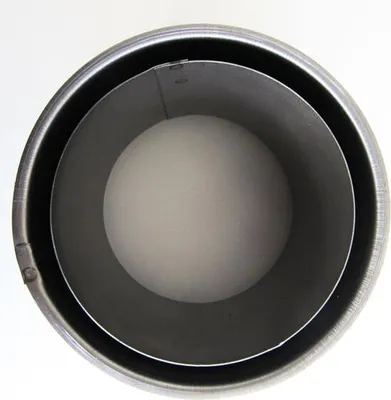 Produktbild von Wandfutter doppelwandig Stahl Ø180mm