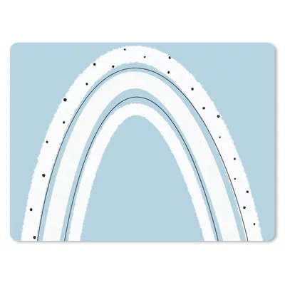 Produktbild von MuchoWow® Mauspad Mousepad Regenbogen - Abstrakt - Pastell 23x19 cm - Mousepads - Maus Mat - Pad - Mausunterlage - Schreibtischunterlage - Mauspad
