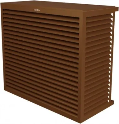 Produktbild von DECOCLIM Aluminium Schutzgehäuse RAL8003 Größe XL, Innenmaße: H 1200 x W 1310 x D 650-800 mm (Tiefe anpassbar)