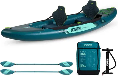 Obrázok produktu pre Jobe GAMA Kajak Set 2 Personen aufblasbar Kanu Tourenkajak Kajak 365cm
