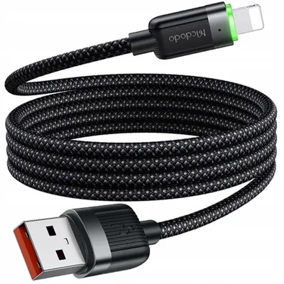 Produktbild von Mcdodo Ladegerät Usb Blitz Schnelles Ladekabel Für Iphone 1M Geführt
