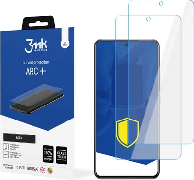 Produktbild von 3mk Display Schutzfolie ARC+ für Vivo X60t 5G  0,17mm Self-Heal (2 Stück)