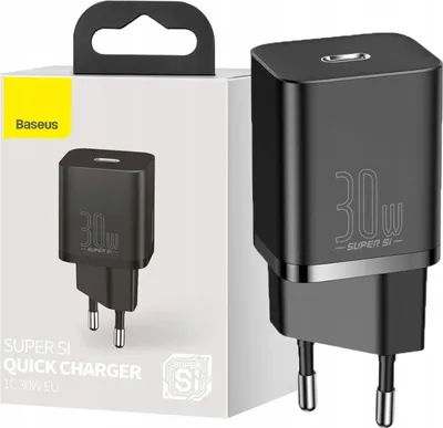 Immagine prodotto di Baseus CCSUPJ01 caricabatterie per dispositivi mobili Universale Nero AC Ricarica veloce Indoor