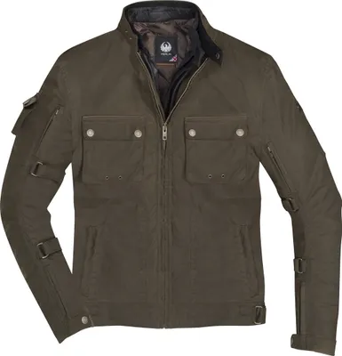 Produktbild von Merlin Nomad D3O Explorer Motorrad Textiljacke, oliv, 4XL