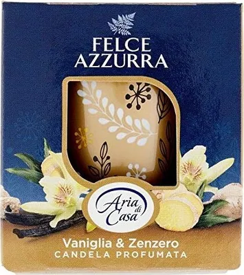 Produktbild von Felce Azzurra Vanille & Ingwer Duftkerze 120 g