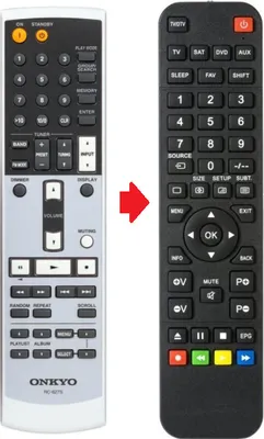 Produktbild von Ersatz Fernbedienung für Onkyo RC-627S - Für A9155 / A9355