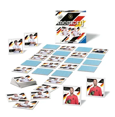 Produktbild von 48 Karten Ravensburger Kinderspiel Legekartenspiel DFB Die Mannschaft memory 26674