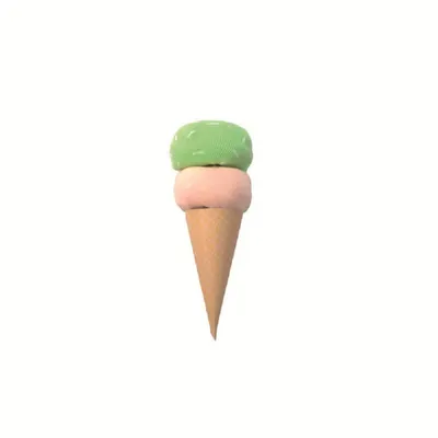 Produktbild von Socken Ice Cream Socks 1 Paar Fun Geschenkidee für Eisliebhaber Strümpfe