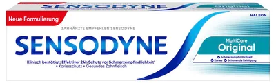 Image de Sensodyne Dentifrice Multicare Original pour un nettoyage en douceur 75 ml