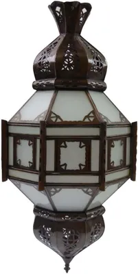Zdjęcie produktu dla Orientalna marokańska lampa pałacowa latarnia sufitowa lampa sufitowa lampa wisząca TEMPLE 60 cm, biała