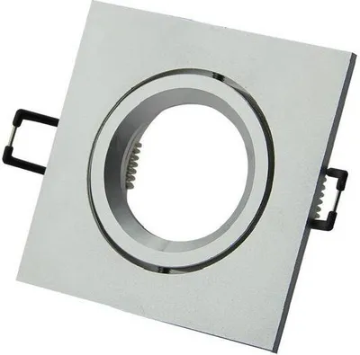 Produktbild von Einbaustrahler aus Aluminium eckig