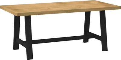 Produktbild von Maison Exclusive - Esstisch NOAIN A-Form-Beine 180x90x75 cm Massivholz Kiefer
