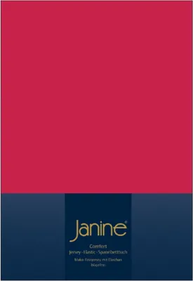Produktbild von Janine JERSEY Spannbetttuch- 5007 200 X 200 rot
