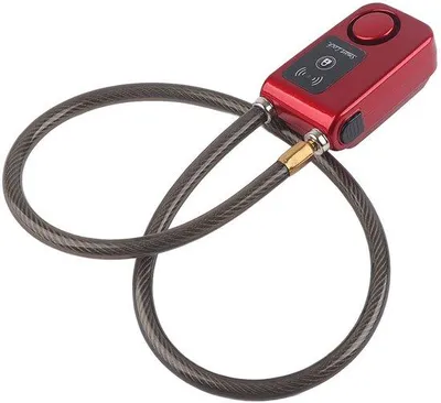 Obrázek produktu pro Nejmodernější zámek na kolo – Bezpečnost pomocí Bluetooth – Alarm 105 dB – Ovládání pomocí aplikace – Černá barva