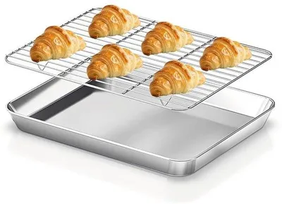 Productafbeelding van Bakplaat met Koelrooster - 40.5 x 30.5 cm