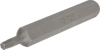 Obrázek produktu pro Bit | Délka 75 mm | Vnější šestihran 10 mm (3/8") | T-profil (pro Torx) T25