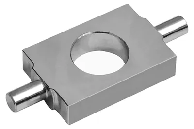 Produktbild von Riegler Mittelschwenkbefestigung, ISO 6432, Kolben-Ø 8-10, Stahl verzinkt