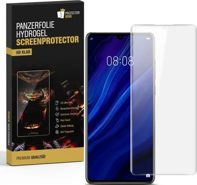 Produktbild von 2x Panzerfolie für Huawei P30 HYDROGEL FULL-COVER Displayschutzfolie HD KLAR