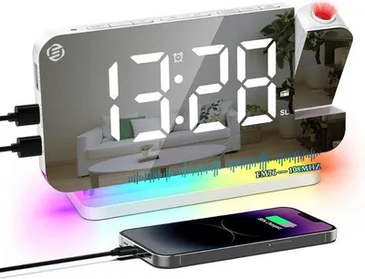 Zdjęcie produktu dla Radiobudzik DAB z zasilaniem sieciowym, czarny