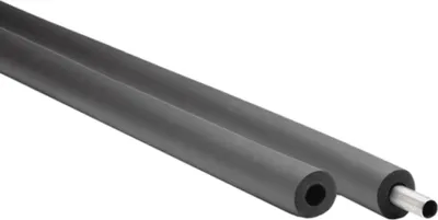 Produktbild von AEROFLEX® SH Rohrisolierung, Rohrdämmung - 2m, Flexibler Dämmstoff aus Geschlossenzelligem Schaum Kautschukbasis, Schwarz - 54 x 10 mm