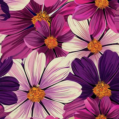Produktbild von OUTDOOR DEKOSTOFFE OXFORD - Motiv Blumen I DX5535