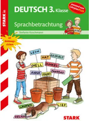 Obrázek produktu pro STARK Sprachbetrachtung 3. Klasse - Training Grundschule - Grundwissen, Aufgaben und Lösungen