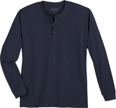Produktbild von Serafino Langarmshirt XXL Redfield Übergröße navy