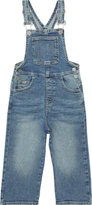 Produktbild von s.Oliver Kinder Jeans-Latzhose aus Baumwollstretch-Denim mit Relaxed Fit und Used-Effekt