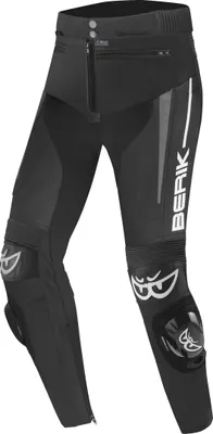 Produktbild von Berik Kendo Ladies Motorrad Lederhose, schwarz, 40