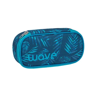 Zdjęcie produktu dla Piórnik Wave "Infinity", piórnik saszetka, piórnik saszetka, piórnik saszetka/niebieski/dziewczęta, chłopcy, uni (335-79 Jungle Vibe)