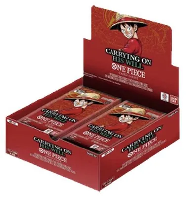 Produktbild von One Piece Carrying on his Will Booster Box
